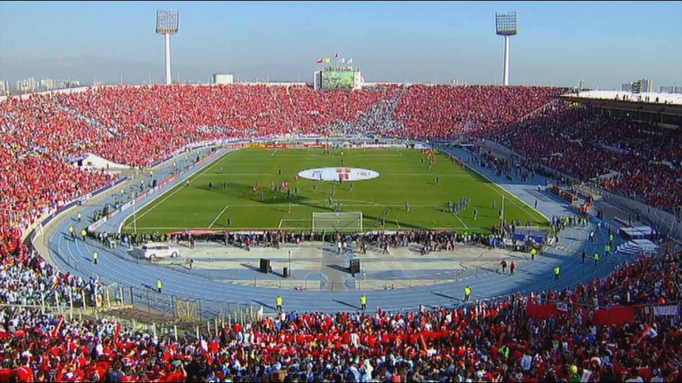 ambiance foot à l'estadio nacional de chile